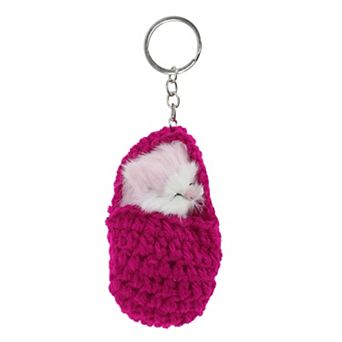 Fashion Slippers Sleeping Cat Handbag Charm 1 pc