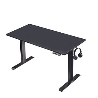 GOODSILO Height Adjustable Electric Standing Desk with Spacious Worksurface