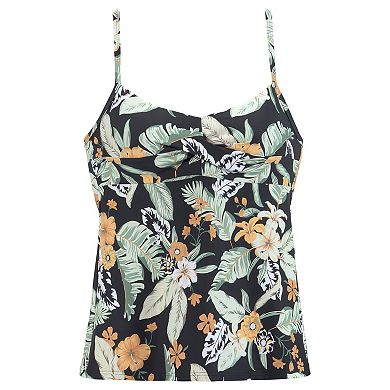 Lascana Women's Tropical Print Underwire Tankini Top
