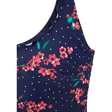 Lascana Women's Blossom Underwire Tankini Top