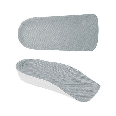 2 Pair Invisibility Height Increase Half Pad Sport Shoe Inserts 0.59"