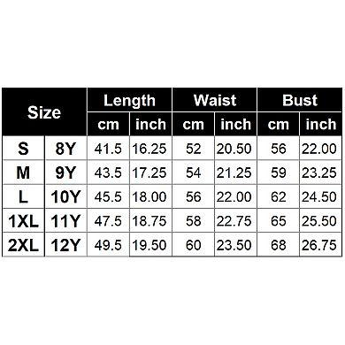 Girls' 8-12 Years 2-Piece Tankini Set, Print Peplum Top with Boy Shorts