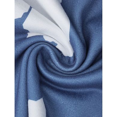 Women's High Waisted Pajama Pants 2 Pcs Comfy Soft Printed Lounge Long Pants Set with Pockets