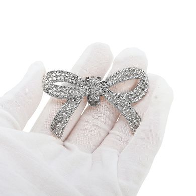 Bow Detachable Clip Shoe Accessories for Customizing Footwear 2 Pcs