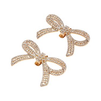 Bow Detachable Clip Shoe Accessories for Customizing Footwear 2 pc