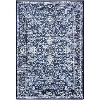 2x3 Vintage Floral Rug, Washable Non-Slip for Entryway & Bedroom