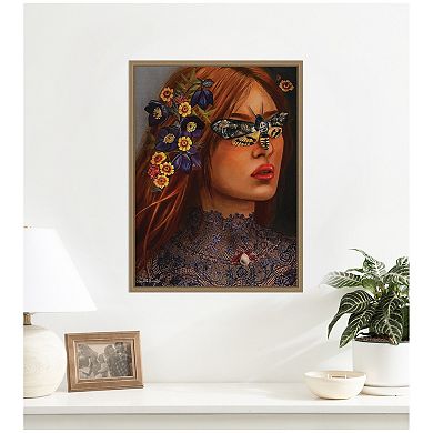 Autumn by Charlotte Brindley Framed Canvas Wall Art Print