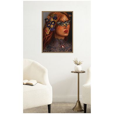 Autumn by Charlotte Brindley Framed Canvas Wall Art Print