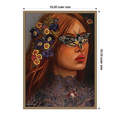 Autumn by Charlotte Brindley Framed Canvas Wall Art Print