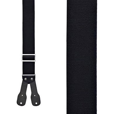 Suspender Store Logger Button Suspenders - Black