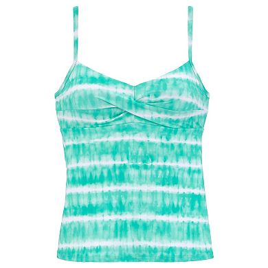Lascana Women's Tie Dye Underwire Tankini Top