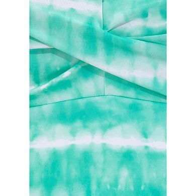Lascana Women's Tie Dye Underwire Tankini Top