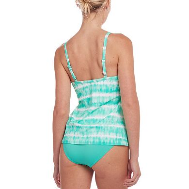 Lascana Women's Tie Dye Underwire Tankini Top