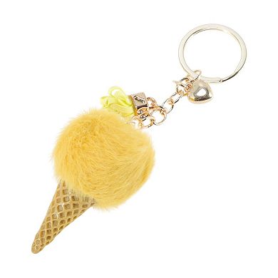 Fashion Tassel Ice Cream Cone Handbag Charm 1 Pc