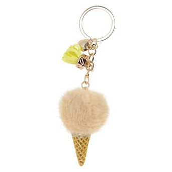 Fashion Tassel Ice Cream Cone Handbag Charm 1 pc