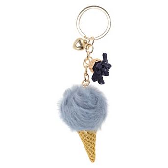 Fashion Tassel Ice Cream Cone Handbag Charm 1 pc