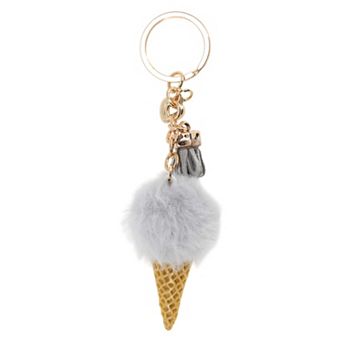Fashion Tassel Ice Cream Cone Handbag Charm 1 pc