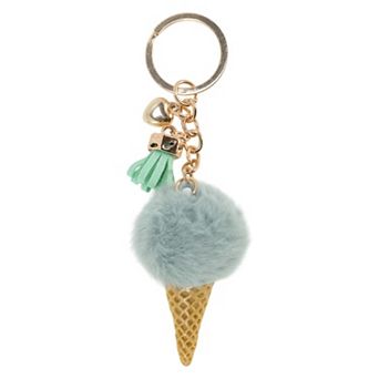 Fashion Tassel Ice Cream Cone Handbag Charm 1 pc