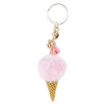 Fashion Tassel Ice Cream Cone Handbag Charm 1 pc