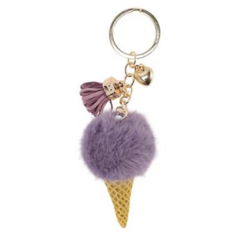 Fashion Tassel Ice Cream Cone Handbag Charm 1 pc