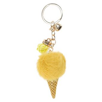 Fashion Tassel Ice Cream Cone Handbag Charm 1 pc