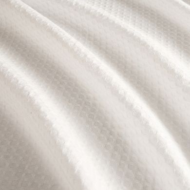 Home Collection Cotton Blend Waffle Shower Curtain