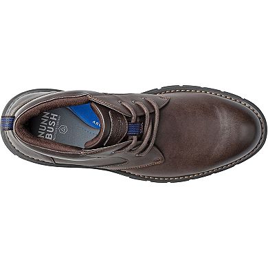 Nunn Bush® Brady Plain Toe Boot Men's Lace-Up Ankle Boot