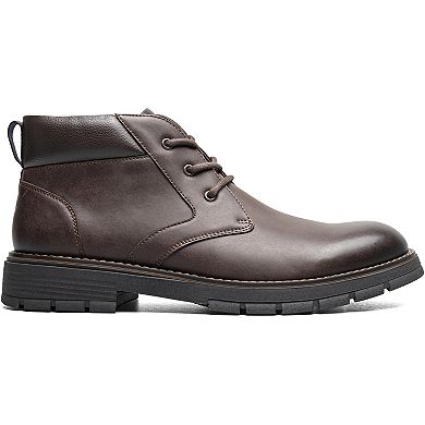 Nunn Bush® Brady Plain Toe Boot Men's Lace-Up Ankle Boot