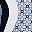 Blue Geo Colorblock