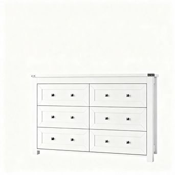 6-Drawer Modern Storage Chest for Bedrooms & Living Rooms