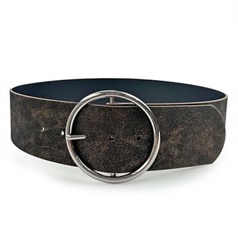 AGP PARIS Sparkle Round Buckle Belt