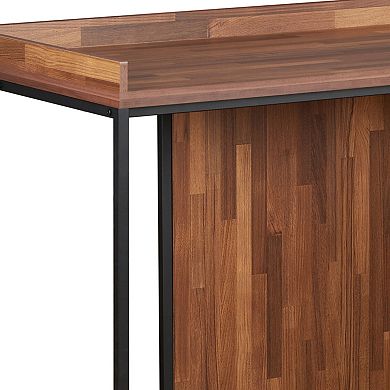 GOODSILO Modern Rectangular Writing Desk with Single Drawer Storage