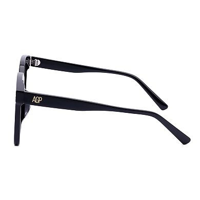 AGP PARIS Classic Square-Frame Urban Acetate Sunglasses