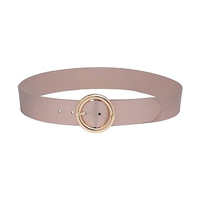 AGP PARIS Classy Round Buckle Belt