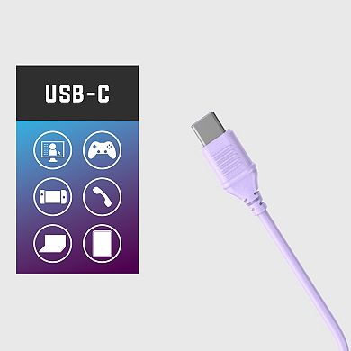 MEE audio KidJamz KJ55U USB-C Kid’s Headphones w/ LED Lights