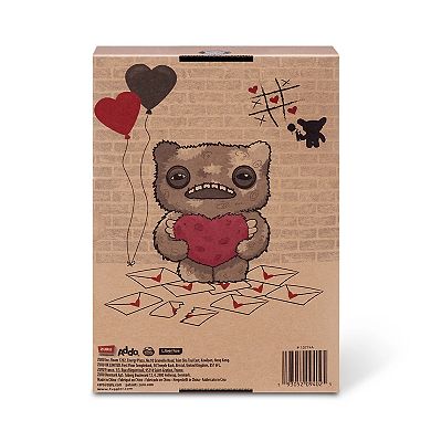 Fuggler Love Fugg 9 inch Annoyed Alien (Red), Funny Ugly Monster