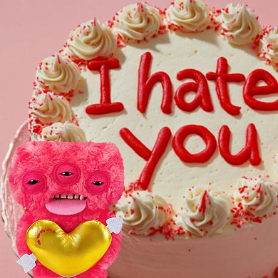 Fuggler Love Fugg 9 inch Annoyed Alien (Red), Funny Ugly Monster