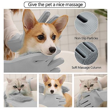 Pet Grooming Massage Glove