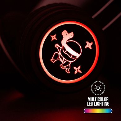 MEE audio KidJamz KJ55BT (2 Pack) Bluetooth Wireless Headphones for Kids w/ LED Lights