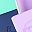 Blue And Lavender