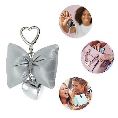 Bow Heart Buckle Handbag Charms Keychains 1 Pc