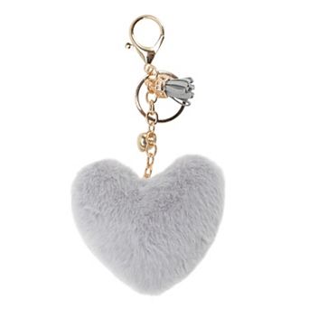 Fashion Tassel Heart Handbag Charm 1 pc