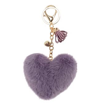 Fashion Tassel Heart Handbag Charm 1 pc