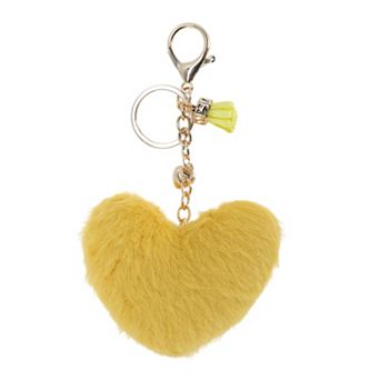 Fashion Tassel Heart Handbag Charm 1 pc