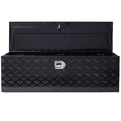 ELEMENT ACE Heavy Duty Aluminum Tool Box for Truck Bed and Trailer Storage