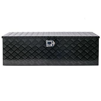 ELEMENT ACE Heavy Duty Aluminum Tool Box for Truck Bed and Trailer Storage