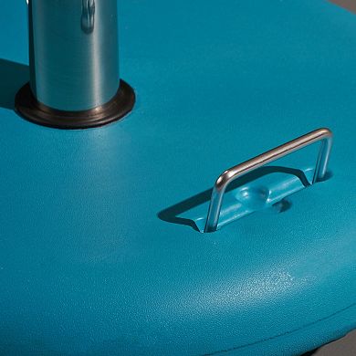 Patio Umbrella Base with Wheels, Heavy Duty Market Umbrella Stand