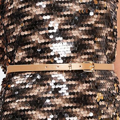 AGP PARIS Gleaming Slim Belt