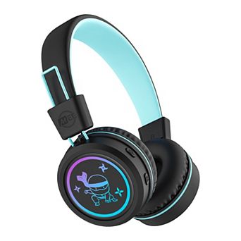MEE audio KidJamz KJ55BT Bluetooth Wireless Headphones for Kids w/ LED Lights