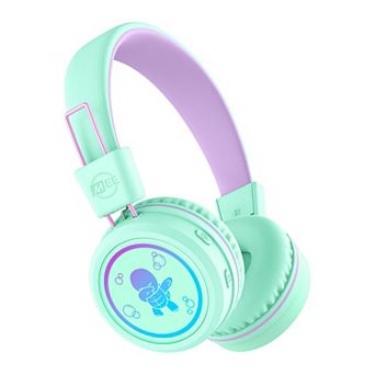 MEE audio KidJamz KJ55BT Bluetooth Wireless Headphones for Kids w/ LED Lights